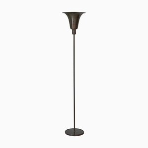 Art Deco Uplight Floor Lamp attributed to Tue Poulsen for Louis Poulsen, 1930s