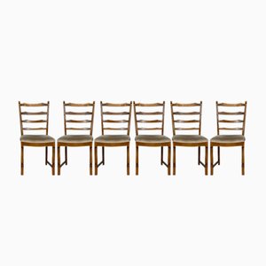 Mid-Century Esszimmerstühle, 6 . Set