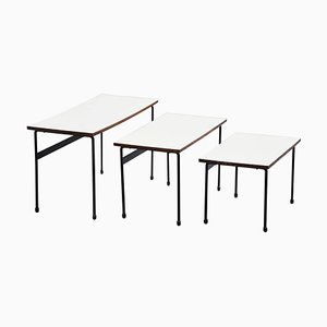 Twello Nesting Tables attributed to Martin Visser for T Spectrum, 1956, Set of 3