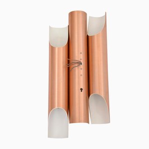Midcentury Fuga Wandlampe aus Metall von Maija Liisa Komulainen für Raak, 6 . Set