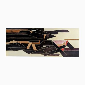 Pablo Palazuelo, Large Abstraction Triptych, 1955, Lithograph