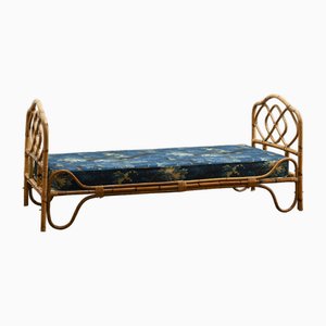 Daybed with High Side Rails in Wicker, 1970s