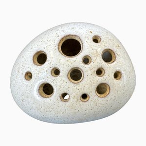 Ceramic Pebble Flower Pick by Jean Fradin, 1970