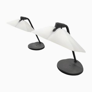 Table Lamps and Prandina Wall Lamp, Set of 3
