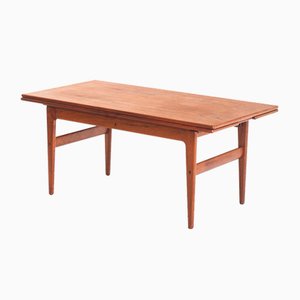 Vintage Teak Table Elevator by Kai Kristiansen for V.M.mobler, Denmark, 1960s