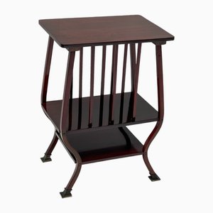Mesa auxiliar Secesión de Viena de Gustav Siegel para Thonet, Austria, década de 1900