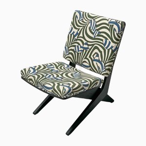Chaise Ciseaux Fb18 Mid-Century Moderne par Jan Van Grunsven pour Pastoe, 1950s