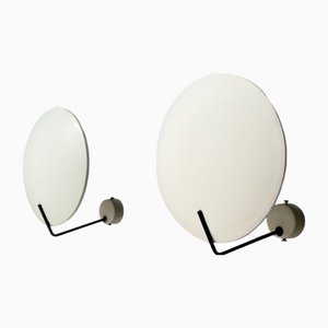 Lámparas de pared modelo 232 Mid-Century modernas de Bruno Gatta para Stilnovo, años 60. Juego de 2