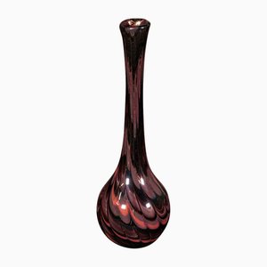 Grand Vase Vintage en Verre, Italie, 1970s