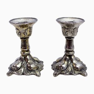 Rococo Candleholders, Set of 2