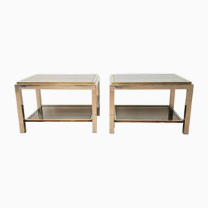 Beistelltische von Jean Charles Paris, 1970er, 2er Set
