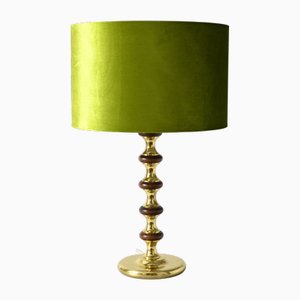 Mid-Century Swedish Brass Table Lamp from Ivars, 1970s
