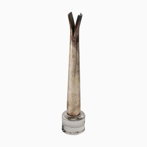 Single Flower Vase attributed to Lino Sabattini