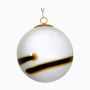 Globus aus Muranoglas von Vistosi, Italien, 1970