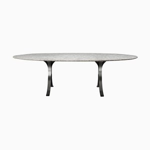 Mesa de centro T102 de mármol atribuida a Osvaldo Borsani para Tecno, Italia, años 60