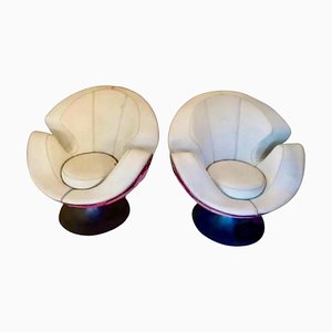 Set of Prototype Model Calla Swivel Armchairs from V.G. Newtrend, Italy, 1990s