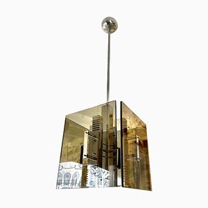 Glass Pendant from Fontana Arte, Italy, 1970s