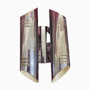 Wall Light with Chrome Double Tube from Raak, 1970s