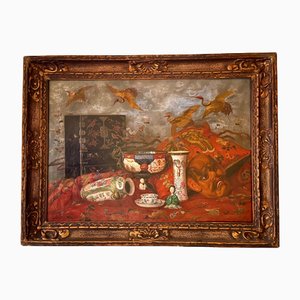 Show to Exposition Universelle, 1850, Wood & Canvas, Framed