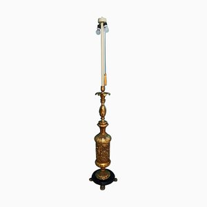 Bronze Floor Lamp, Spain, 1950s
