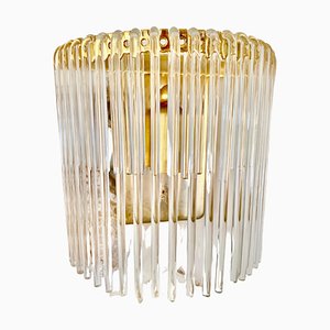Glass Murano Wall Lighting attributed to Gaetano Sciolari, Italy, 1980s