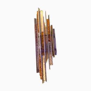Murano Glass Wall Lighting by Biancardi & Jordan attributed to Poliarte, Italy, 1970s