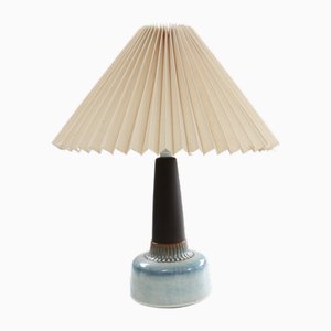 Danish Ceramic Pottery Table Lamp Model 1080-2 by Einar Johansen for Søholm, 1960s