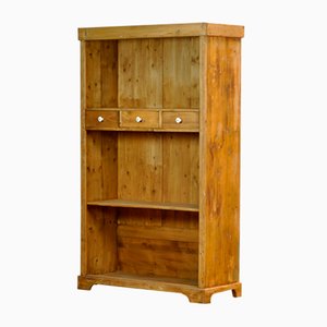 Kiefernholz Schrank mit 2 Regalen, 1935