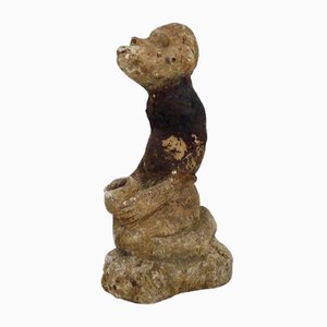 Artista della Papua Nuova Guinea, Scultura rituale antropomorfa, XIX secolo, Pietra