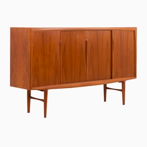 Dänische Mid-Century Teak Anrichte von Omann Jun, 1950er