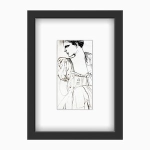 Anna Halarewicz, Tribute to Paolo Roversi, Radierung auf Papier, 2011