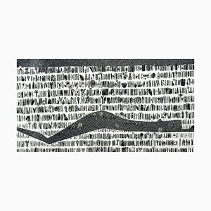 Jerzy Dmitruk, La naturaleza y su ritmo, Grabado en papel, 2011