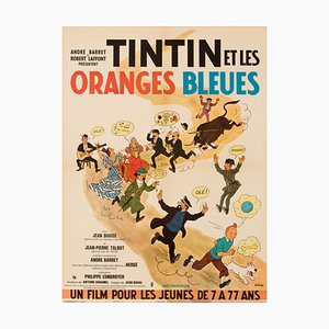 Poster del film vintage, Francia, 1964