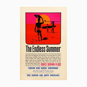 The Endless Summer Original US Film Poster by John Van Hamersveld, 1965