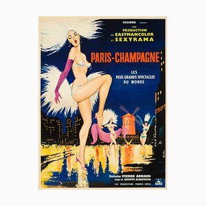 Vintage French Movie Poster, 1964