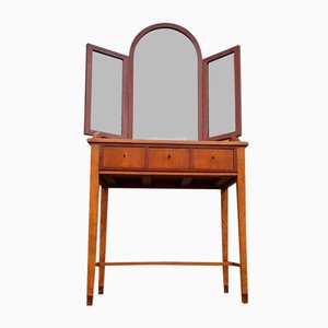 Antiker deutscher Art Deco Frisiertisch, 1920er