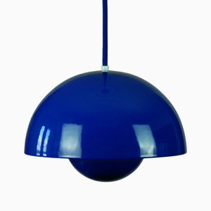 Lampada a sospensione VP1 Flowerpot originale di Verner Panton per Louis Poulsen, anni '70
