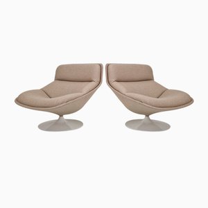 Sillones F517 vintage de Geoffrey Harcourt para Artifort, años 70. Juego de 2