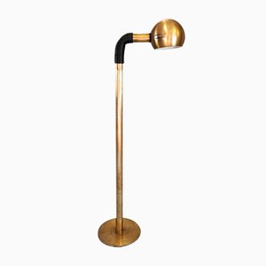 Stehlampe aus Messing, 1970er
