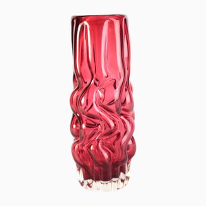 Vase en Verre par Pavel Hlava pour Crystalex Novy Bor, République Tchèque, 1960s