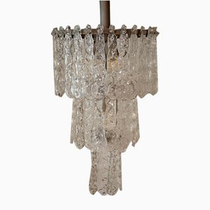 Mid-Century Murano Glass Chandelier, 1990s
