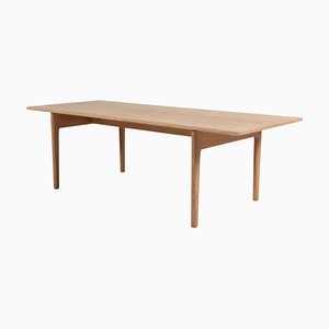 Sofá modelo At15 de roble atribuido a Hans J. Wegner para Andreas Tuck, años 60