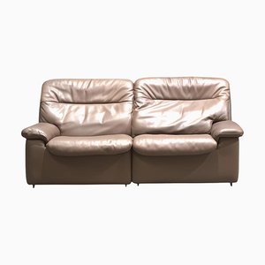 DS-66 Brown Leather Sofa from De Sede, 1970s