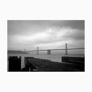 Andres, View of the Bay Bridge in San Franciso, USA, 1962, Photographic Print