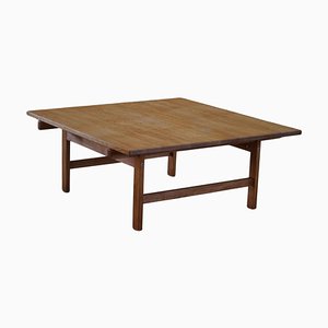 Mid-Century Danish Square Coffee Table in Oak attributed to Hans J. Wegner for Andreas Tuck, 1960s