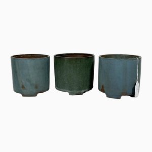 Vasi cilindrici di Studio Keramiek, set di 3