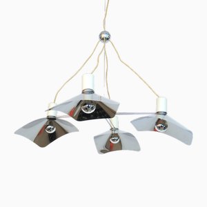 Lampada a sospensione Corolle di Giovanni Grignani per Luci Italia, anni '70