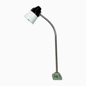Industrial Soviet Gooseneck Work Table Lamp, 1960s