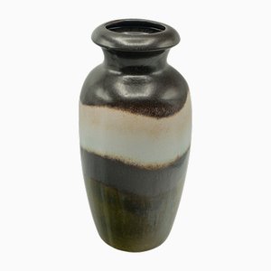 Vintage Art Keramik Lava Blumenvase, Westdeutsch, 1960a