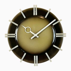 Industrial Office Wall Clock from Pragotron, 1970s